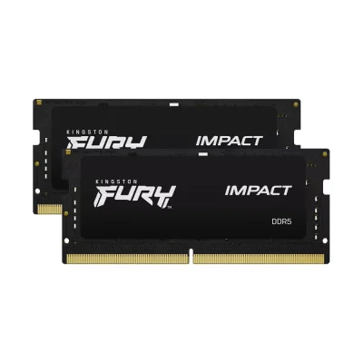 Памет 16GB (2x8GB) DDR5 4800MT/s, SO-DIMM, Kingston KF548S38IBK2-16, 1.1V
