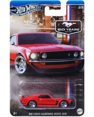 Количка '69 Ford Mustang Boss 302 1:64 (Hot Wheels)