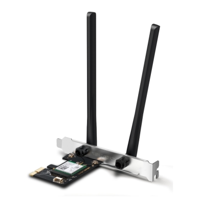 Безжичен Wi-Fi 6 PCIe Адаптер Mercusys MA80XE AX3000