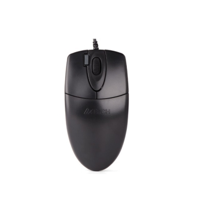 Мишка A4Tech OP-620DS, оптична (1000 dpi), USB, черна