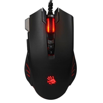 Мишка A4Tech Bloody V9M, оптична (4000dpi), USB, черна