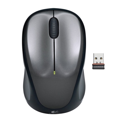 Мишка Logitech Wireless M235, безжична, USB, сива