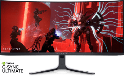Монитор Alienware 34 AW3423DW QD-OLED Gaming Monitor, 34 inch QHD (3440x1440) 175Hz AR ComfortView, 21:9, 1000cd/m2, 1000000:1, 178º/178º, 0.1ms, 2xHDMI, 1xDP, 2xUSB 3.2 Gen 1, Height, Swivel, Tilt,