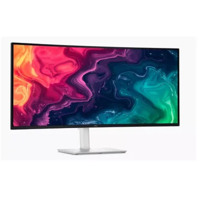 Монитор Dell S3425DW - 34 inch (86.36cm), LED панел, 120Hz, UWQHD 3440x1440, 1ms, 300 cd/m², HDMI, USB, USB-C
