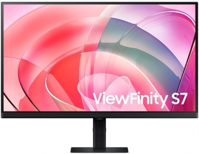 Монитор Samsung LS27D700EAUXEN S70D, 27 inch FHD FLAT 16:9 (3840x2160) IPS 60Hz, 350 cd/㎡, 1000:1, 5ms, 178/178, 1xDP, 1xHDMI, Tilt/Pivot/Swivel/HeightAdj (120mm), VESA 100x100, 2Y