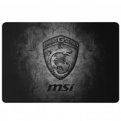 Подложка за мишка MSI Gaming Shield (GF9-V000002-EB9), гейминг, сива, 220 x 320 x 5 mm