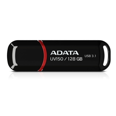 Памет 128GB USB Flash Drive A-Data UV150, USB 3.0, черна