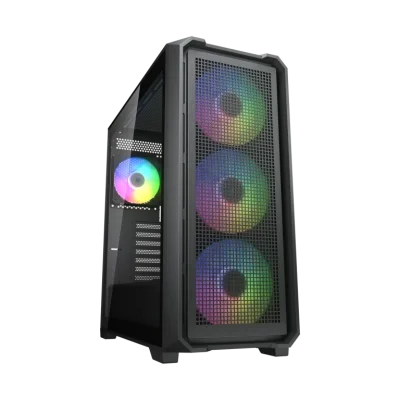 Кутии COUGAR MX600 Air PC Case, Mid Tower, mATX, 4 fans included, Black