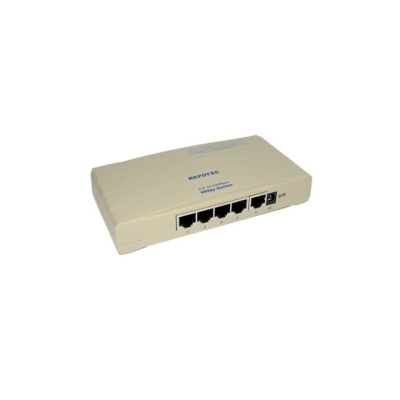 Суич Repotec RP-1705K, 5Port 100Mbps