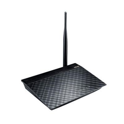 Рутер Asus DSL-N10E, Wireless N Router, 2.4GHz, 150 Mbps, ADSL2+, 1x RJ11 Вход, 4x Port 100Mbps