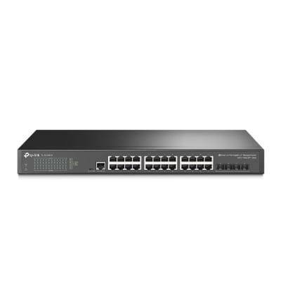 Суич Omada 24-Port Gigabit L2+ Managed Switch with 4 10GE SFP+ Slots
