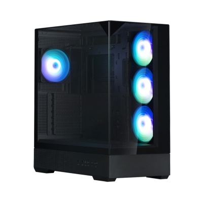 Кутия ZALMAN P40 PRISM PLUS BLACK, ATX, Mid Tower, 4 fans included