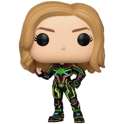 Funko POP! Marvel: Captain Marvel - Captain Marvel (Glows in the Dark) (Special Edition) #516