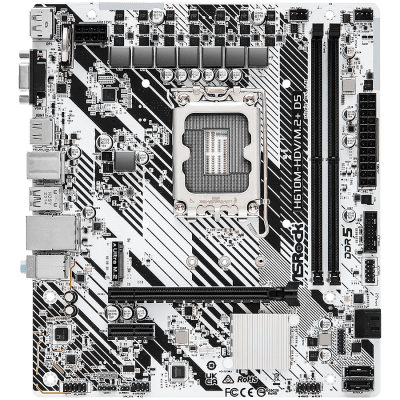 Дънна платка ASROCK H610M-HDV/M.2 D5