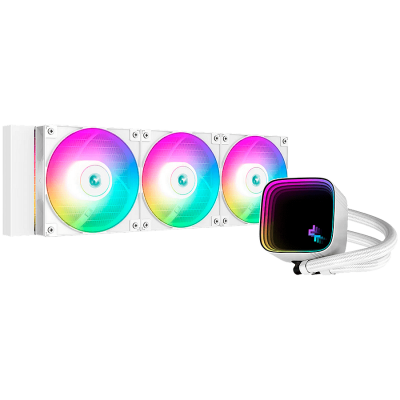 Охлаждане DeepCool LS720 SE White, 360mm