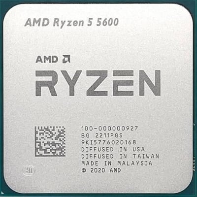 Процесор AMD Ryzen 5 5600 Tray