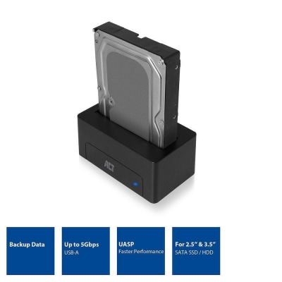 ACT AC1500, USB 3.1 Gen1, 3.5"/2.5" SATA HDD/SSD