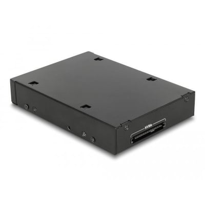 Delock 3.5″, 1 x 2.5″ U.2 NVMe SSD / SATA / SAS HDD / SSD, Black