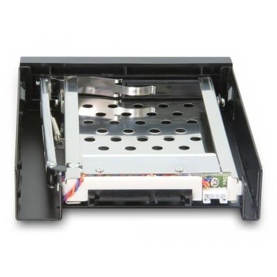 Delock 3.5″, 1 x 2.5″ SATA HDD / SSD, Black