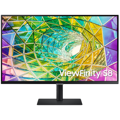 Monitor LED Samsung LS32A800NMPXEN HRM S80A, 32 inch UHD FLAT 16:9 (3840x2160) VA 60Hz, 300 cd/㎡, 1000:1, HDR10, 5ms, 178/178, 1xDP 1xHDMI, 3xUSB 3.0 1xUSB 2.0, 3.5 Jack,
