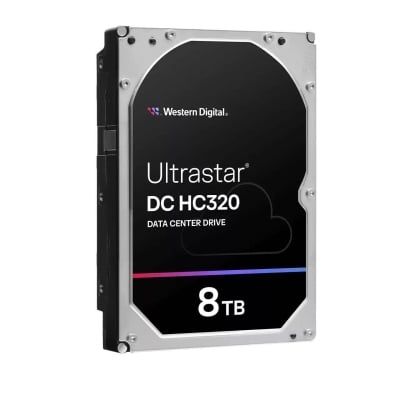 Хард диск WD Ultrastar DC HC320, 8TB, 7200rpm, 256MB, SATA 3 HDD