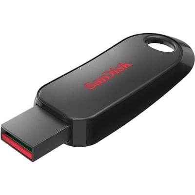 USB drive SanDisk Cruzer Snap, USB 2.0, 64GB, Black