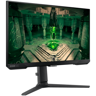 Monitor LED Samsung LS25BG400EUXEN Odyssey G40B, 25 inch FHD FLAT 16:9 (1920x1080) IPS 240Hz, 400 cd/㎡, 1000:1, HDR10, 1ms (GTG), 178/178, FS Premium G-Sync Compatible, 1xDP 2xHDMI,