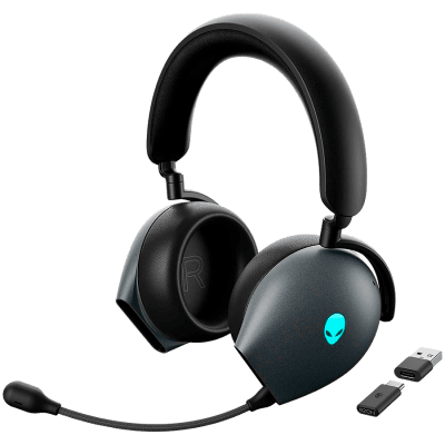Alienware Dual Mode Wireless Gaming Headset - AW720H (Dark Side of the Moon)