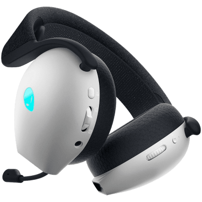 Alienware Dual Mode Wireless Gaming Headset - AW720H (Lunar Light)