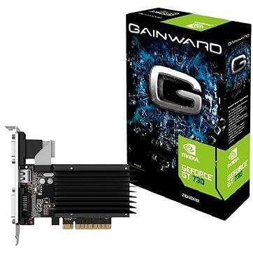 Видео карта Gainward GT 730 SilentFX GDDR3 2GB