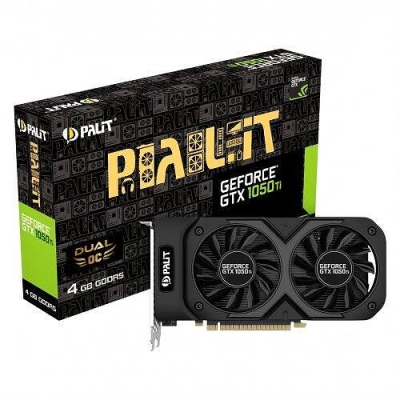 Видео карта Palit GTX1050Ti Dual OC 4GB
