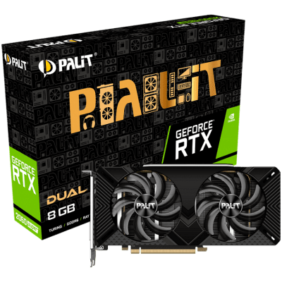 Видео карта PALIT RTX 2060 SUPER dual 8GB GDDR6