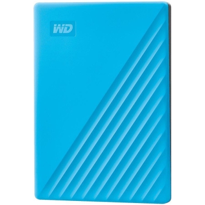 Външен хард диск WD My Passport 2TB, USB 3.2 HDD, Sky