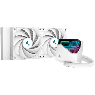 Охлаждане DeepCool LT520 WH 240mm