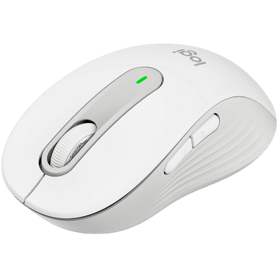 LOGITECH M650 Signature Bluetooth Mouse - Off-white