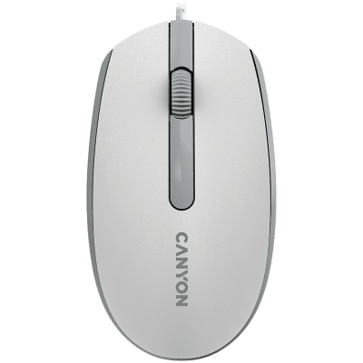 Canyon M-10 Wired, White grey, с кабел