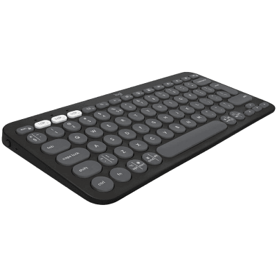 LOGITECH K380S Multi-Device Bluetooth Keyboard - Tonal Graphite