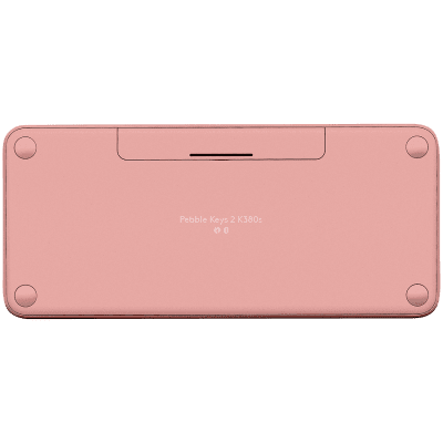 LOGITECH K380S Multi-Device Bluetooth Keyboard - Tonal Rose