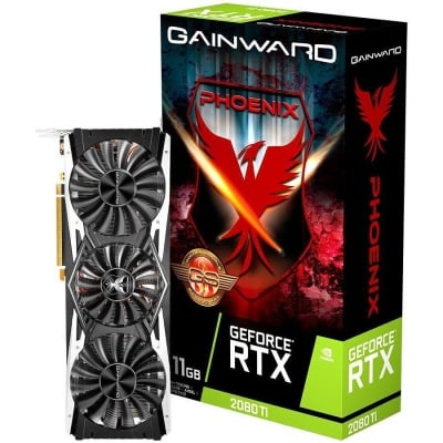 Видео карта Gainward RTX 2080Ti PHOENIX GS 11GB 352B GDDR6