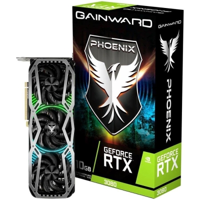 Видео карта Gainward RTX3080 Phoenix 10G Gddr6X