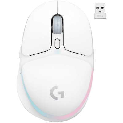 LOGITECH G705 LIGHTSPEED Wireless Gaming Mouse - Off-white