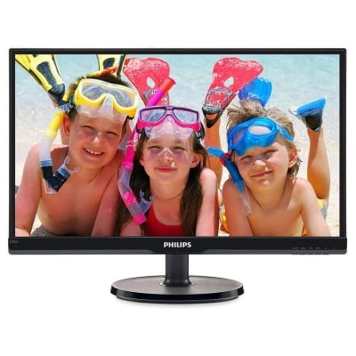 Philips LCD monitor 226V6QSB6 V Line 22 inch (21.5" / 54.6 cm diag.) Full HD (1920x1080) IPS, WLED, 178/178 vga, DVI