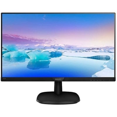Monitor 24 inch Philips 243V7QDSB/00(01) Black IPS, 16:9, 1920x1080, 4ms, 250 cd/m2, 1000:1, D-Sub, DVI, HDMI, vesa