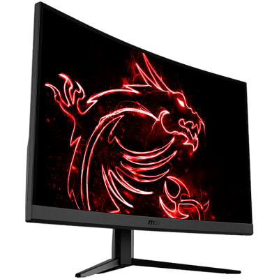 MSI Optix G27CQ4 Curved Gaming Monitor, 27 inch 165Hz, WQHD (2560x1440) 16:9, VA Anti-glare, 1ms, 250nits, 3000:1, 178°/178°, 1500R Curve, Freesync, Adjustable Stand, 1x DP, 2x HDMI, 3Y
