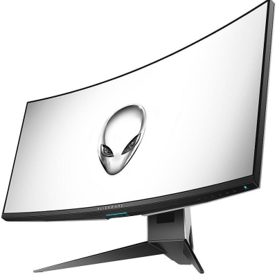 Монитор Alienware AW3418DW - 34" Curved WQHD 3440x1440 120Hz 1IPS 21:9, 4 ms (gray-to-gray), 300 cd/m², 1000:1, 16.7 million colors, 178/178, HDMI, DisplayPort, USB 3.0