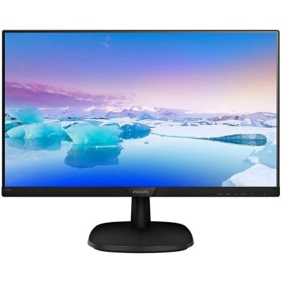 Монитор Philips 273V7QJAB/00(01) Black - 27 inch IPS, 16:9, 1920x1080, 75Hz, 4ms, 250 cd/m2, 1000:1, D-Sub, HDMI, DP, 2Wx2, vesa