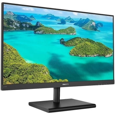 Monitor LED Philips 275E1S/00, E-line, 27 inch 2560x1440@75Hz, 16:9, IPS, 4ms, 250nits, Black, 2 Years, VESA100x100/HDMI/
