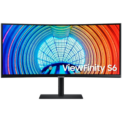 Монитор Samsung LS34C650TAUXEN HRM S65TC, 34 inch UWQHD Curved 1000R 21:9 (3440x1440) VA 100Hz, 350 cd/㎡, 3000:1, HDR10, 5ms, 178/178, FS, 1xDP 1xHDMI, 3xUSB 3.0  2xThunderbolt, Speakers 3.5