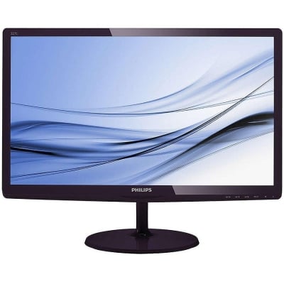 Монитор PHILIPS E-Line 227E6EDSD/00 (22 inch ADS-IPS, 16.9, 1920x1080, 75Hz, 5ms, 20M:1, 250 cd/m2, VGA, DVI, HDMI) Black