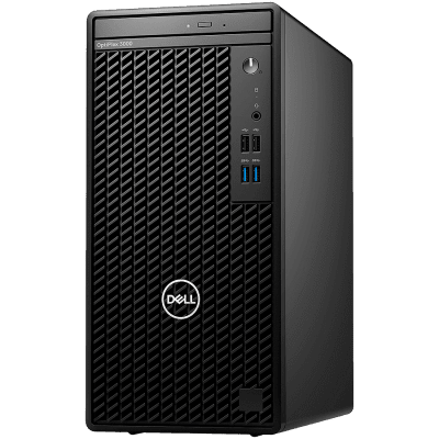 Dell OptiPlex 3000 Mini Tower, Intel Core i5-12500 (6 Cores, 18MB, 12T, 3.0GHz to 4.6GHz, 65W), 8GB (1x8GB) DDR4, 1TB HDD, Integrated Graphics, DVD+/-RW, No WiFi, Mouse + BG KBD, Ubuntu, 3Y